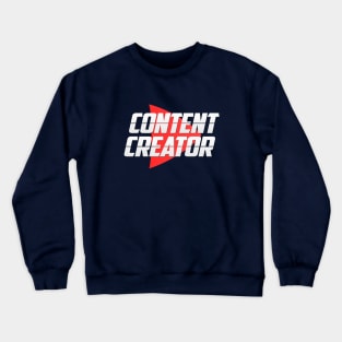 CONTENT CREATOR | Design by Hydros Crewneck Sweatshirt